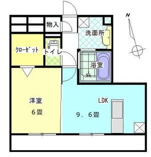 かきの木ガーデン【2階】の間取り
