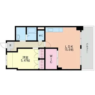 デザイナー・プリンセス・KY【6階】の間取り