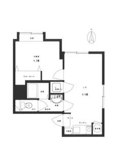 ロイヤル瑞穂S棟【4階】の間取り