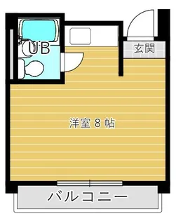 旭ヒカルビル【3階】の間取り