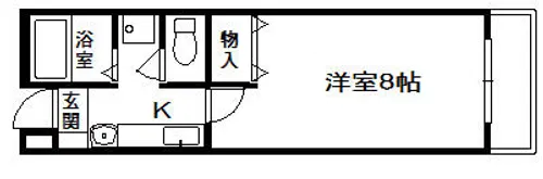 ソレ-ユ樽井【106号室】の間取り