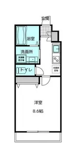 ハーミテージ修学院【302号室】の間取り