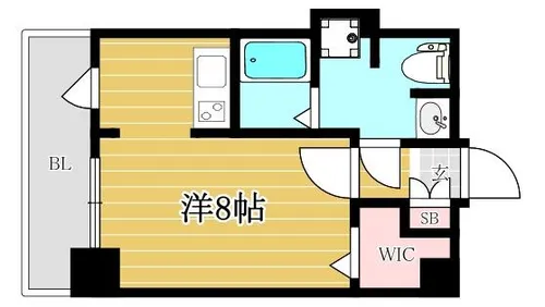 ラファセ箱崎【5階】の間取り