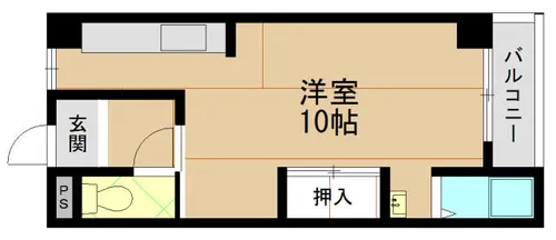 兵庫県神戸市長田区西尻池町3丁目【マンション】の間取り