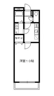 アネックス内橋【A206号室】の間取り