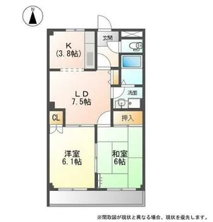 ピア・シティー【2階】の間取り