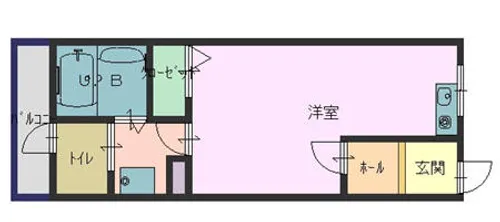 兵庫県神戸市東灘区魚崎南町2丁目【アパート】の間取り