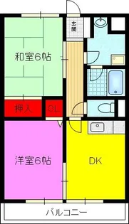プチグレース【303号室】の間取り