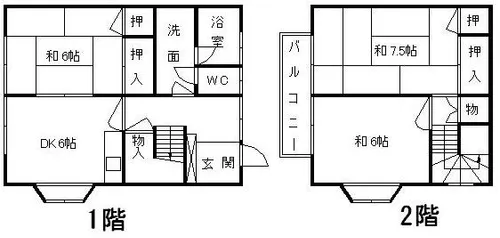 福岡県福岡市東区若宮2丁目【一戸建】の外観