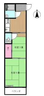 愛知県名古屋市北区浪打町1丁目【アパート】の間取り
