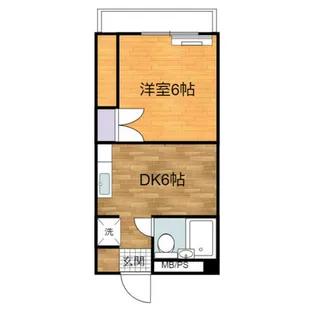 KANAO第7ビル【4階】の間取り