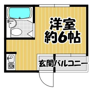 シティハイツ・ノアン【1階】の間取り