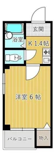 メゾン・サフィール【3階】の間取り