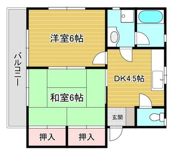 カーサいずみ【102号室】の間取り
