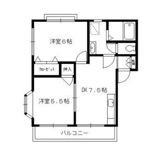 フローラルガーデン【D101号室】の間取り