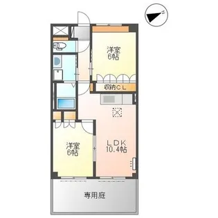 グランドシャトーⅠ【1階】の間取り