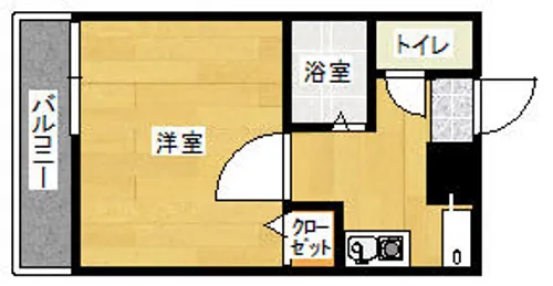 エスポワール城野【603号室】の間取り