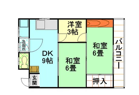 稲垣ビル【3階】の間取り