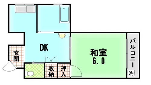 ダイヤマンション【3階】の間取り