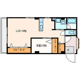 光陽マンション【303号室】の間取り
