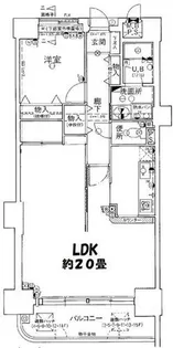 ライオンズマンション姫路東今宿【9階】の間取り