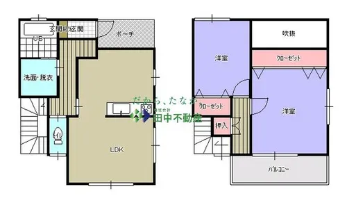 リバーシティ【A-2号室】の間取り