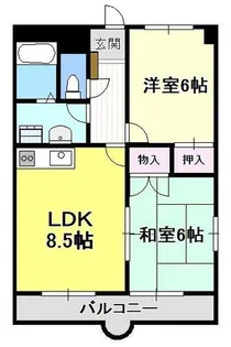 ルガール21【3階】の間取り