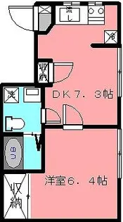 RARE・CUBE【2階】の間取り