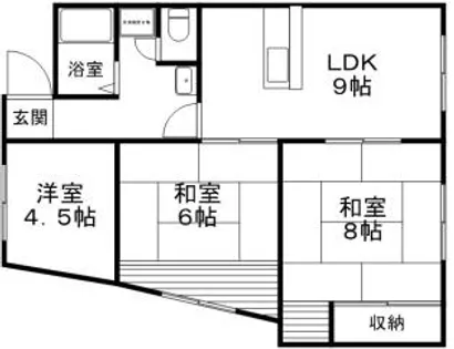 元町東ビル【401号室】の間取り