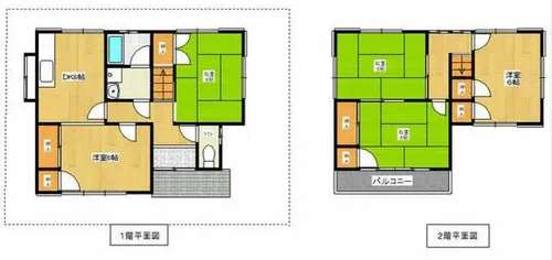 兵庫県姫路市辻井3丁目【一戸建】の間取り
