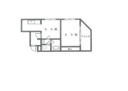 カーサ西陣【301号室】の間取り
