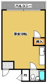 シルフィード守口【302号室】の間取り