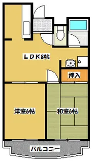 ラジャlクラブ01【103号室】の間取り