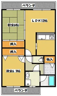 エテルノⅠ【201号室】の間取り