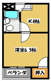 プレアール古川橋Ⅳ【3階】の間取り