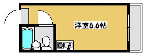 モナムール【207号室】の間取り