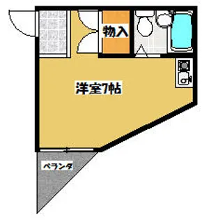 フォーラムハッコウ【2階】の間取り