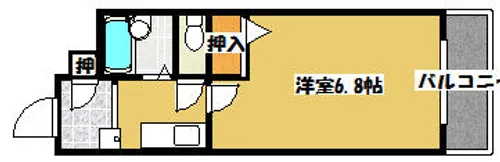 アーバン・ヨシダⅡ【4階】の間取り