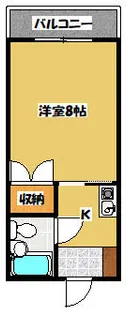シャローム門真【3階】の間取り