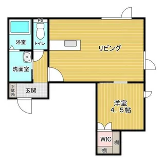 ディグノ【103号室】の間取り