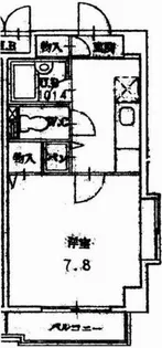 兵庫県神戸市中央区東川崎町7丁目【マンション】の間取り