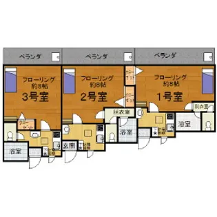 兵庫県神戸市北区道場町日下部【マンション】の間取り