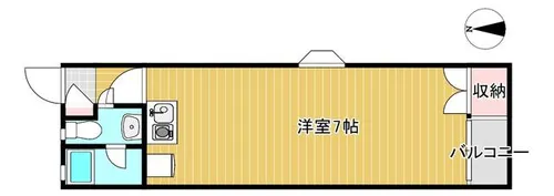 ピサ藤原【106号室】の間取り