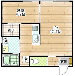 Mi Casa MAIZURU【1階】の間取り