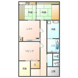 Miki House Ⅴ【2階】の間取り