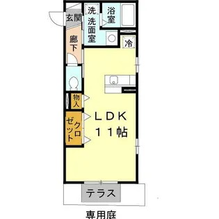 石がけ五番館【2階】の間取り