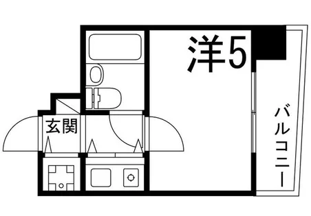 朝日プラザサウスコア姫路【3階】の間取り