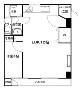 岡ビル【205号室】の間取り