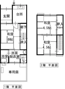 平和ハイツ【D号室】の間取り