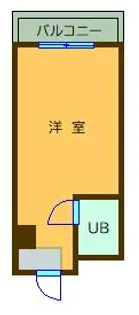 福岡県北九州市門司区清滝5丁目【マンション】の間取り